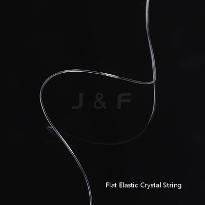 Round Japanese Elastic Crystal String EW-G008-01-0.8mm-1