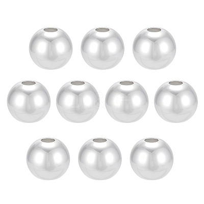 10Pcs 925 Sterling Silver Beads STER-PH0004-57-1
