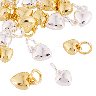 20Pcs 4 Styles Alloy Pendants FIND-TA0006-77-1