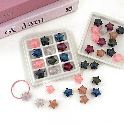 Opaque Acrylic Beads OACR-N137-21-1
