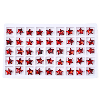 Glass Rhinestone Cabochons MRMJ-N029-04A-10-1