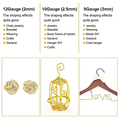 Round Aluminum Wire AW-BC0001-1mm-08-1