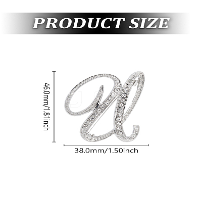 1Pc Alloy Brooches JEWB-LP0004-01U-1