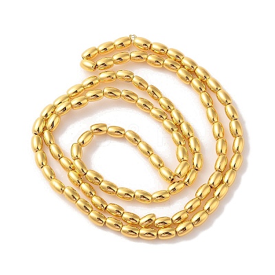 Electroplate Beads Strands X-EGLA-H104-02A-1
