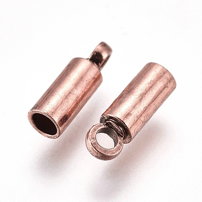 Brass Cord Ends X-KK-F769-22R-1