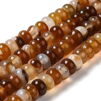 Natural Agate Beads Strands G-H295-C03-09-1