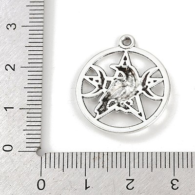 Tibetan Style Alloy Pendants PALLOY-P310-01F-AS-1