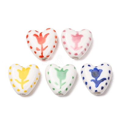 Handmade Porcelain Beads PR-CBA4DE3-03A-1