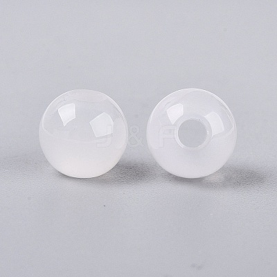 Natural White Agate Beads G-Q602-08B-01-1