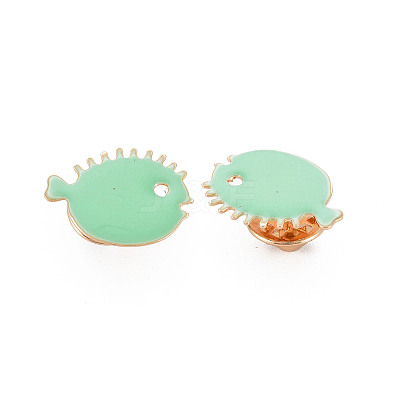 Cute Fish Enamel Pin JEWB-S012-002G-NF-1