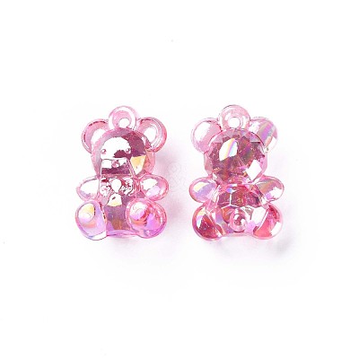 Transparent Acrylic Pendants MACR-S373-113-C01-1
