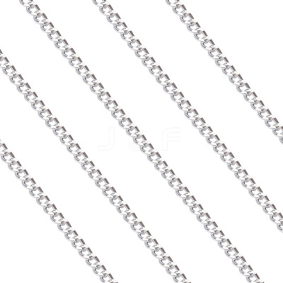 Aluminium Curb Chains X-CHA-T001-19S-1