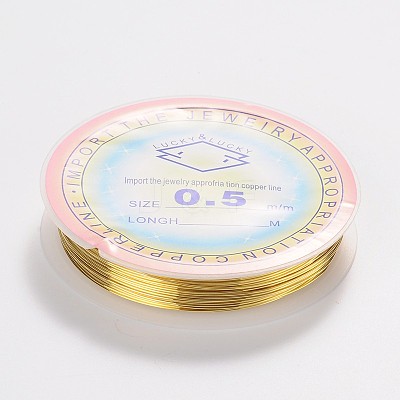 Copper Jewelry Wire CWIR-CW0.5mm-07-1