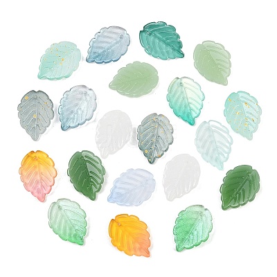 Transparent Handmade Lampwork Beads LA-CBA5F4F-04-1