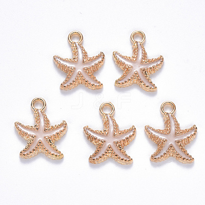 Alloy Enamel Pendants X-ENAM-S121-023D-1