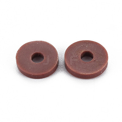 4 Colors Handmade Polymer Clay Beads CLAY-N011-032-36-1