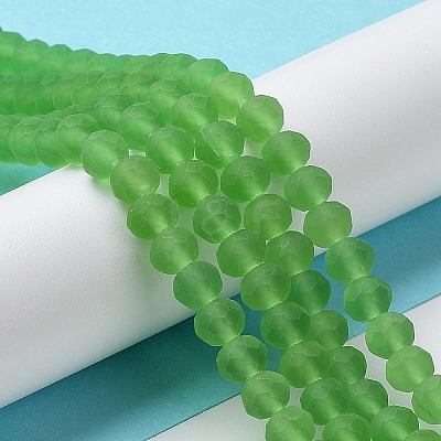 Transparent Glass Beads Strands EGLA-A034-T3mm-MD11-1