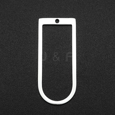 Tarnish Resistant 201 Stainless Steel Pendants STAS-R111-LA081-1