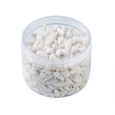 Natural Trumpet Shell Beads BSHE-KS0001-01-1