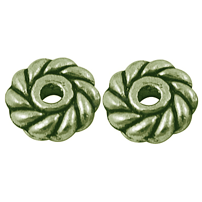 Tibetan Style Alloy Spacer Beads X-MLF10764Y-NF-1