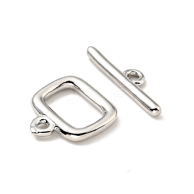 Brass Toggle Clasps KK-G416-67P-1