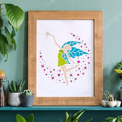 Plastic Reusable Drawing Painting Stencils Templates DIY-WH0172-297-1