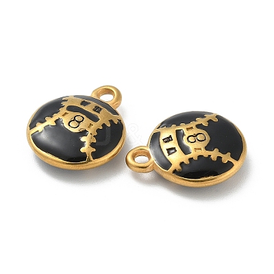 Ion Plating(IP) 304 Stainless Steel Pendants STAS-R008-07G-04-1