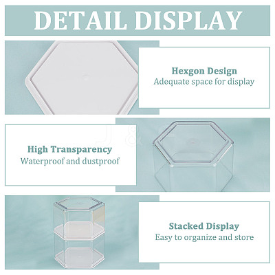 PET & ABS Minifigure Display Cases CON-WH0099-56A-1