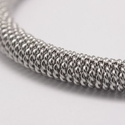 Tarnish Resistant 304 Stainless Steel Bracelets Chains STAS-F087-P-1