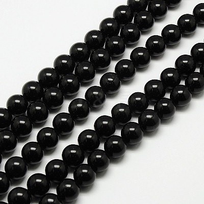 Natural Malaysia Jade Bead Strands X-G-M099-6mm-01-1