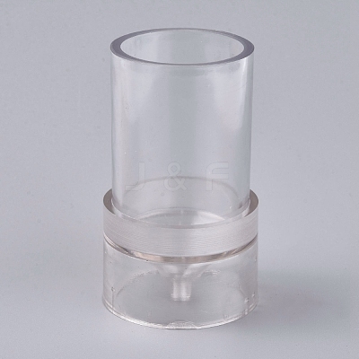 Plastic Candle Molds AJEW-WH0021-77F-1