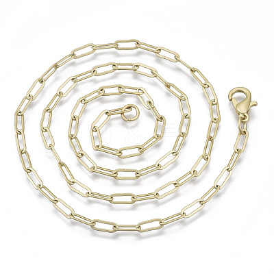 Brass Paperclip Chains MAK-S072-10B-MG-1