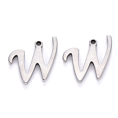 Tarnish Resistant 201 Stainless Steel Charms STAS-R105-W-1