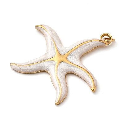 304 Stainless Steel Enamel Pendants STAS-B093-33G-04-1