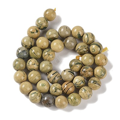 Natural Verdite Stone Beads Strands G-P530-B07-04-1