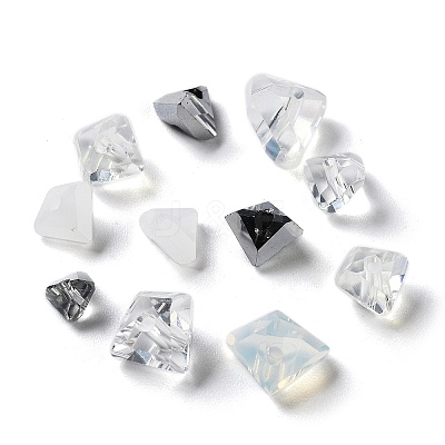Opaque & Transparent Glass Beads GLAA-G109-01A-1