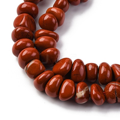 Natural Red Jaseper Beads Strands G-RM250109-B5-1