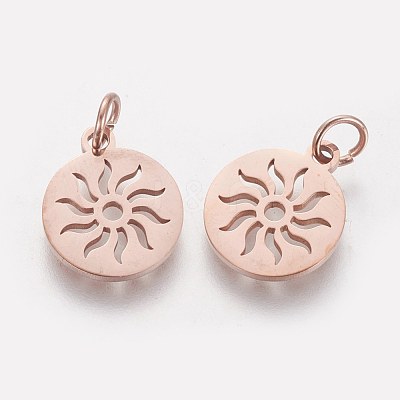 304 Stainless Steel Pendants X-STAS-Q201-T449R-1