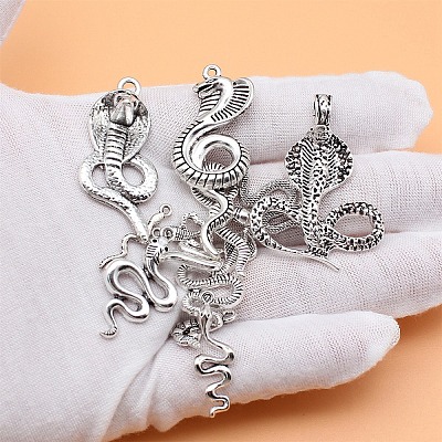 12Pcs Tibetan Style Alloy Pendants PW-WGE54F8-01-1