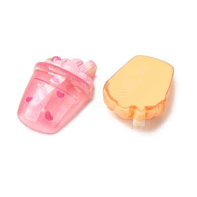 Transparent Resin Cabochons RE-CBAE980-12-1