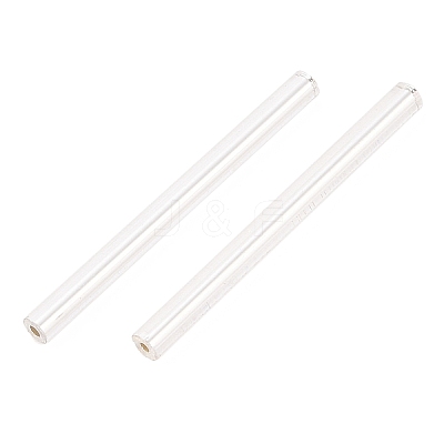 Glass Bugle Beads X-GT001-1-1