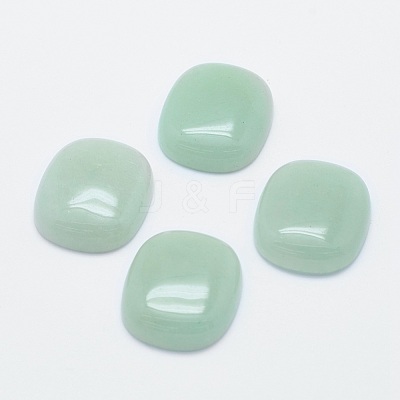 Natural Green Aventurine Cabochons G-G759-U01-1