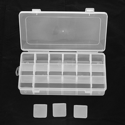Plastic Bead Containers CON-S030-1