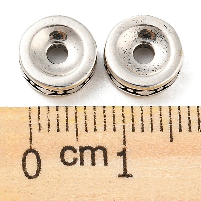 Rack Plating Eco-Friendly Brass Beads KK-M258-01AS-1