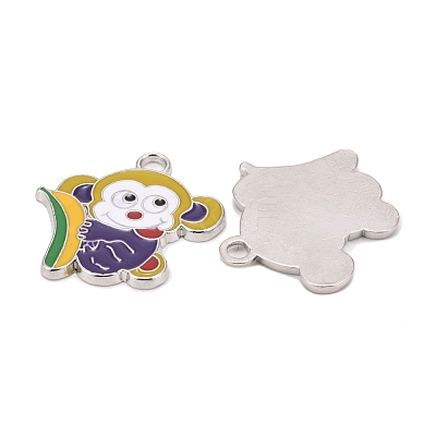 Alloy Enamel Pendants EA5857Y-3-1