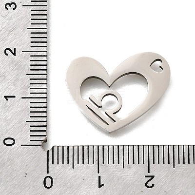 201 Stainless Steel Pendants STAS-A116-01P-07-1