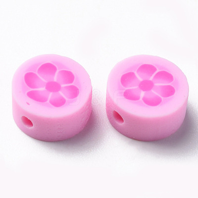 Handmade Polymer Clay Beads CLAY-T020-14E-1
