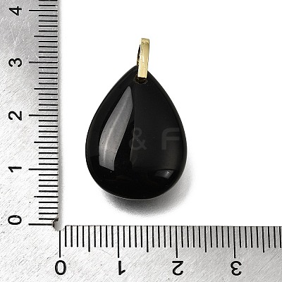 Natural Obsidian Pendants GG-CBA7610-07G-04-1