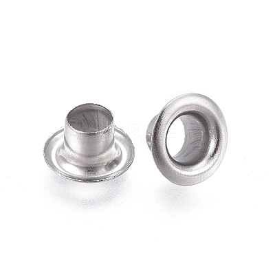 Non-Tarnish European Style 201 Stainless Steel Eyelet Core X-STAS-L226-001P-1