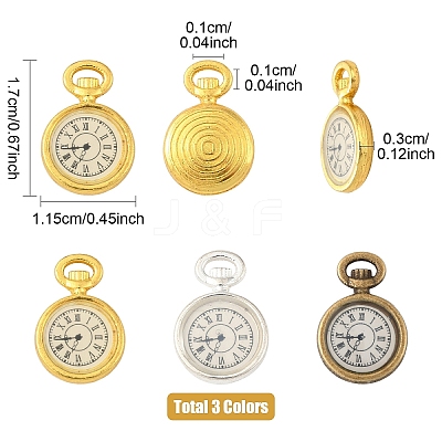 10Pcs Alloy Enamel Pendants FIND-YW0007-87S-1